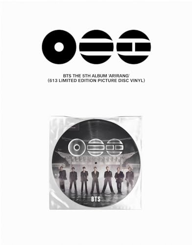 BTS the 5th Album 'ARIRANG'[613 Limited Edition Picture Disc Vinyl]