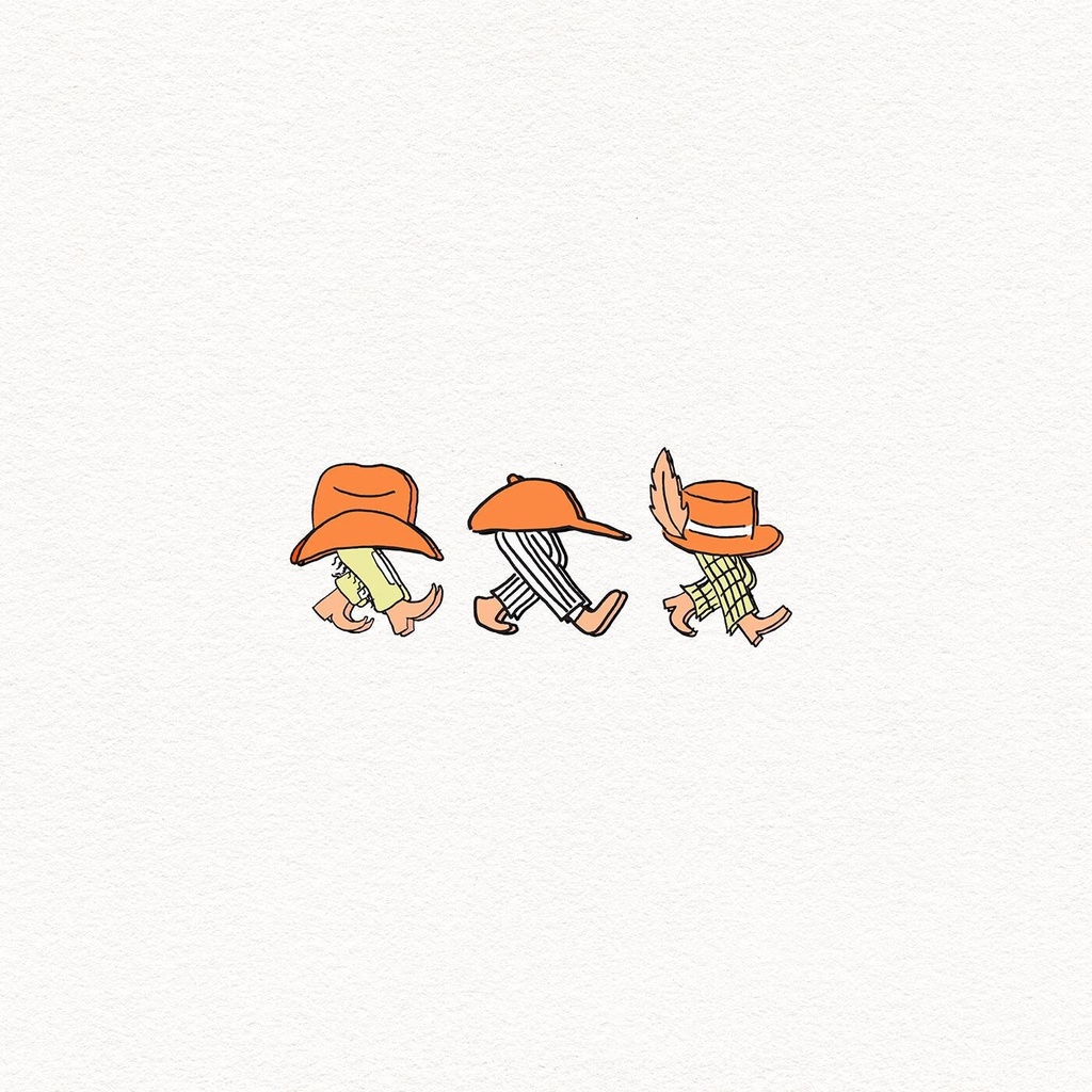 Bad Bad Hats - Walkman *LP Naranja*